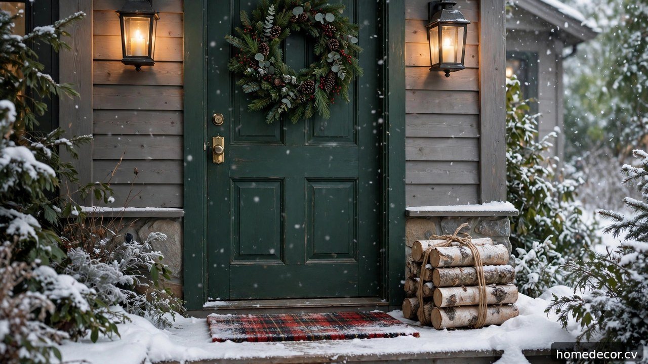 14 Winter Front Door Decor Ideas After Christmas