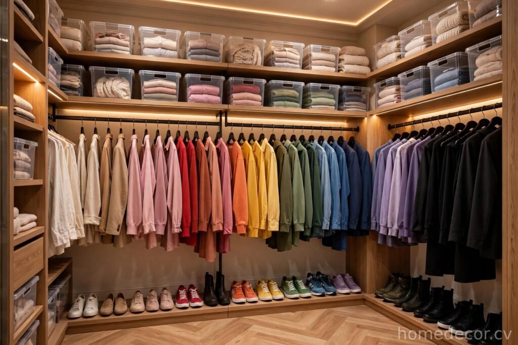 14 Closet Organization Ideas for Tidy Mornings