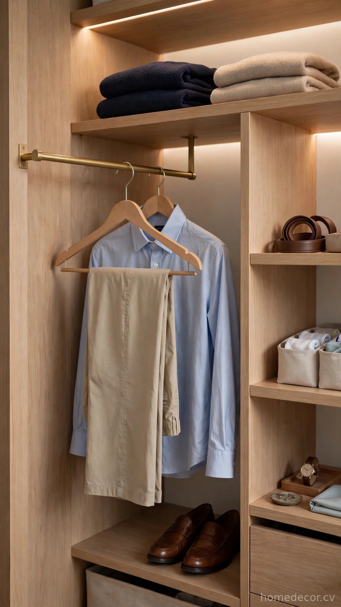Add a Valet Rod for Planning Tomorrow's Outfit