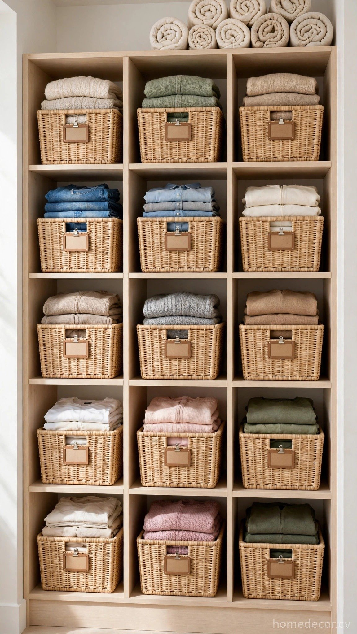 Label Every Bin, Basket, and Shelf