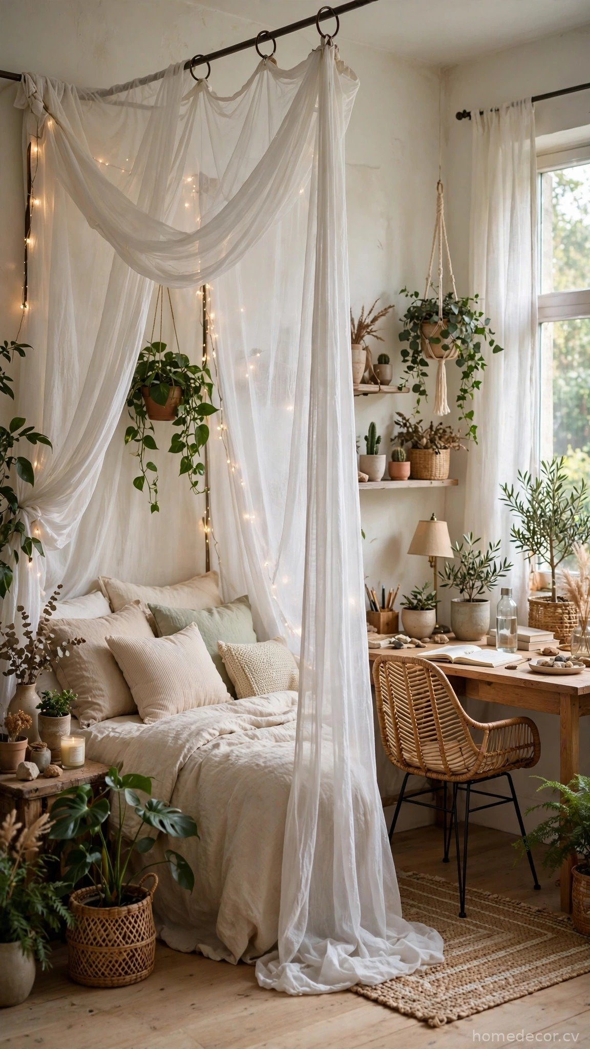 Define Zones with a Canopy or Room Divider