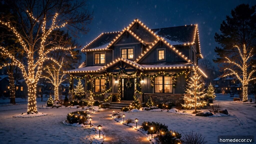 12 Outdoor Christmas Lighting Ideas That Wow
