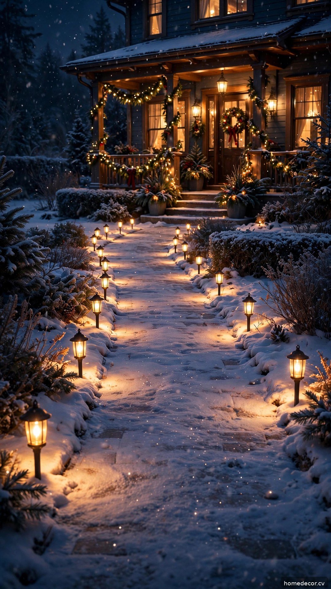 Line Pathways with Luminous Markers