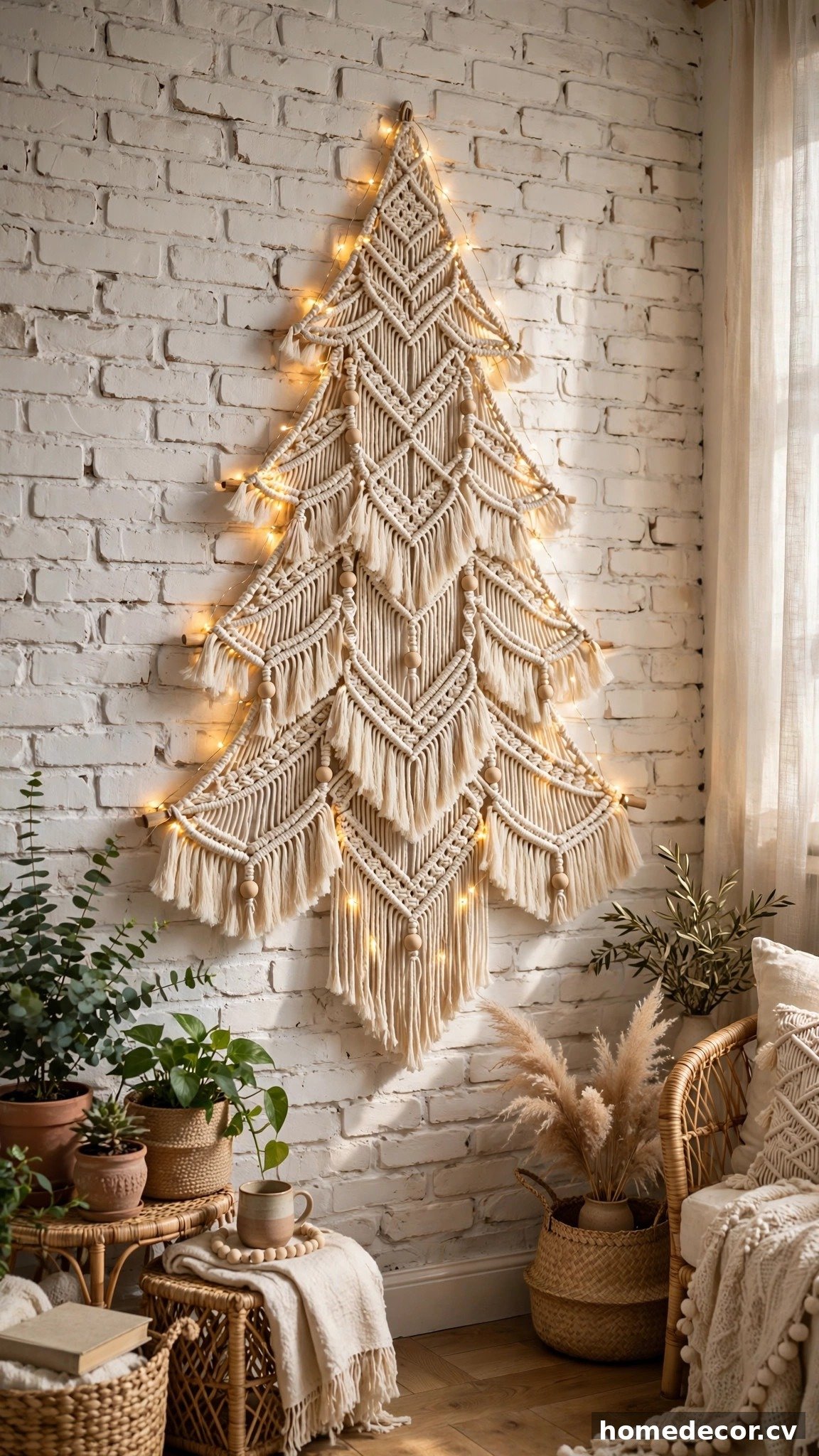 14 Boho Christmas Decor Ideas - Idea 1
