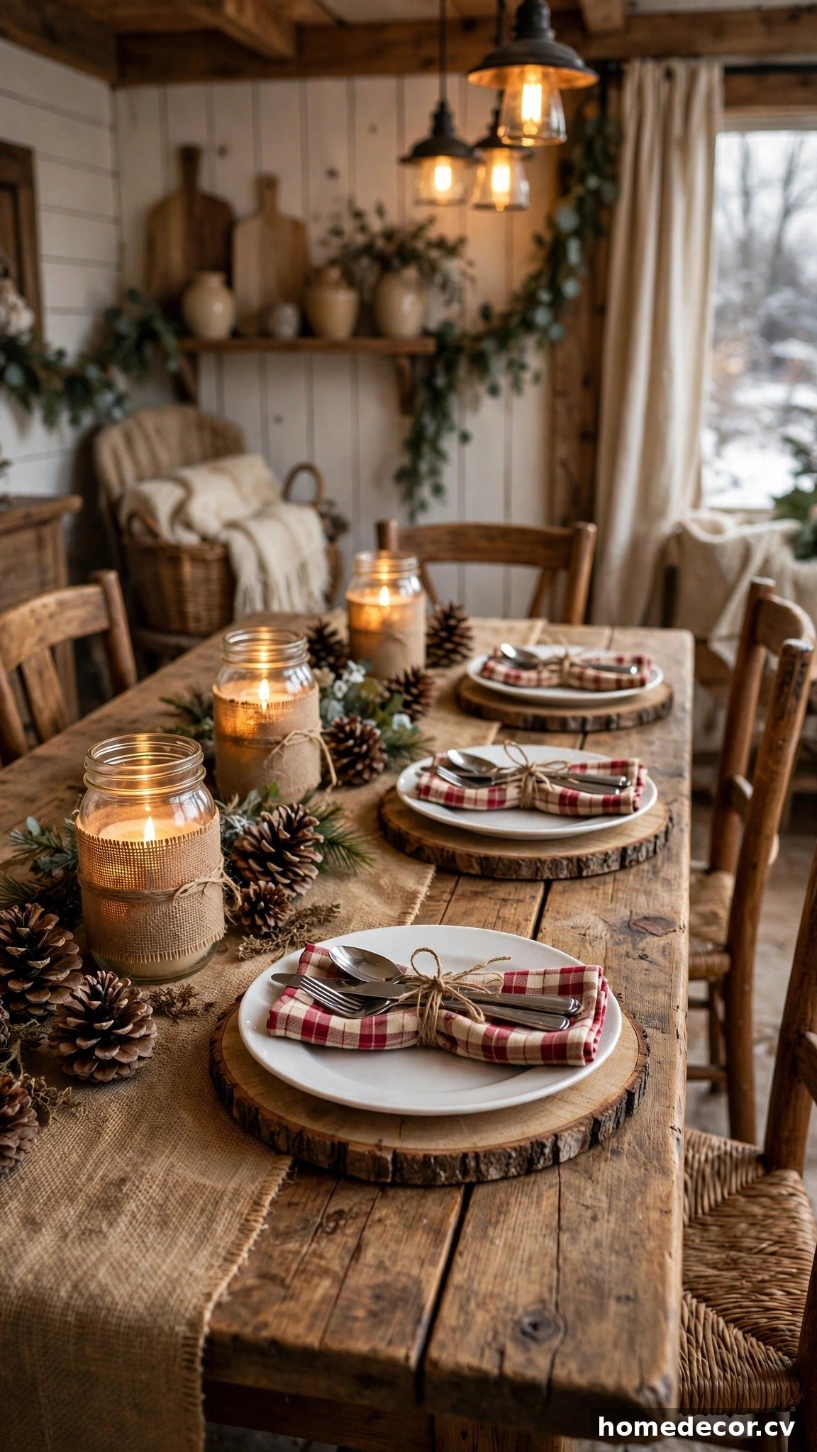 14 Winter Tablescape Ideas After Christmas - Idea 11