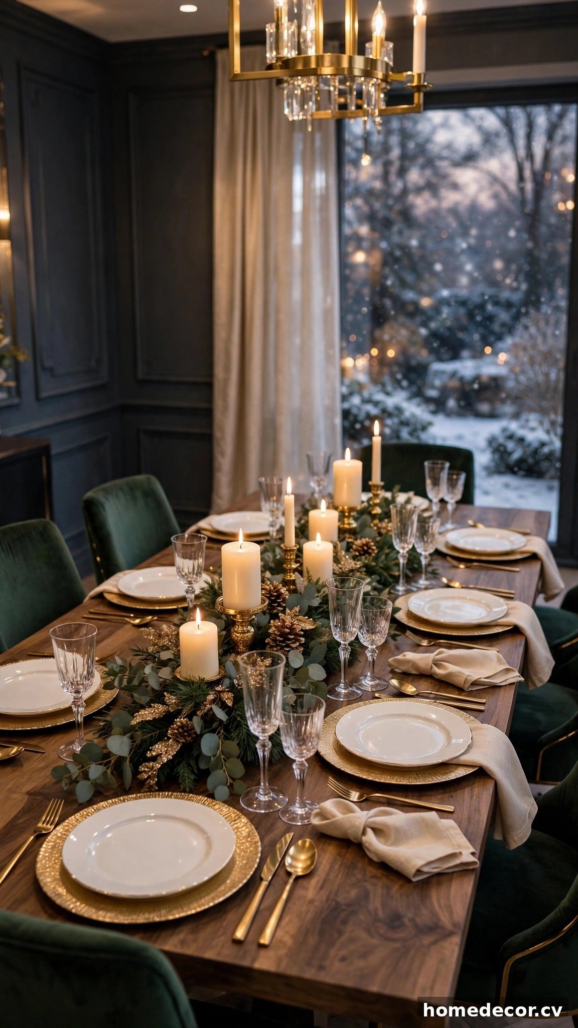 14 Winter Tablescape Ideas After Christmas - Idea 12