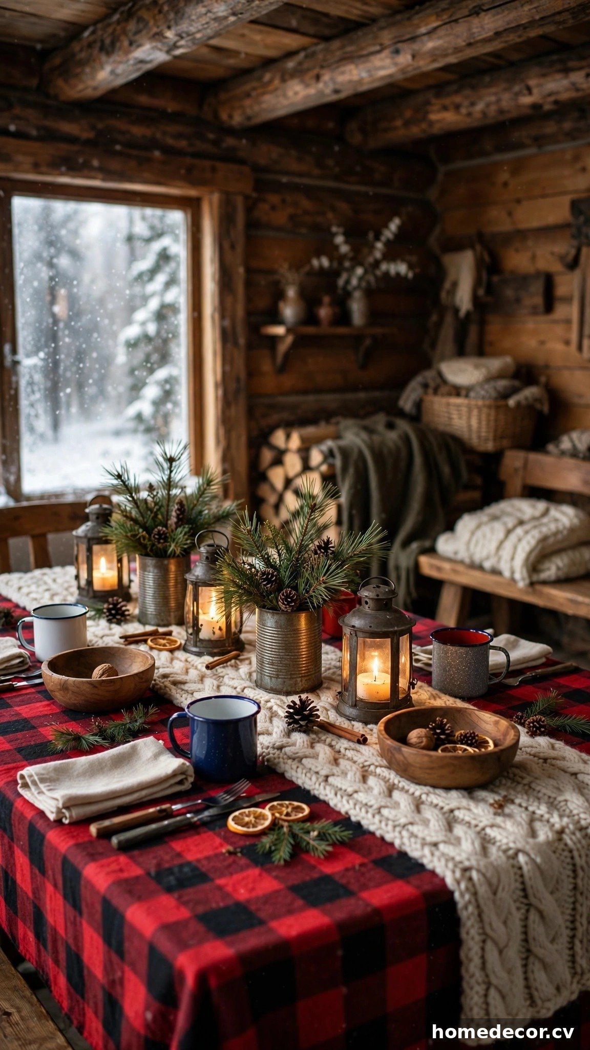14 Winter Tablescape Ideas After Christmas - Idea 13
