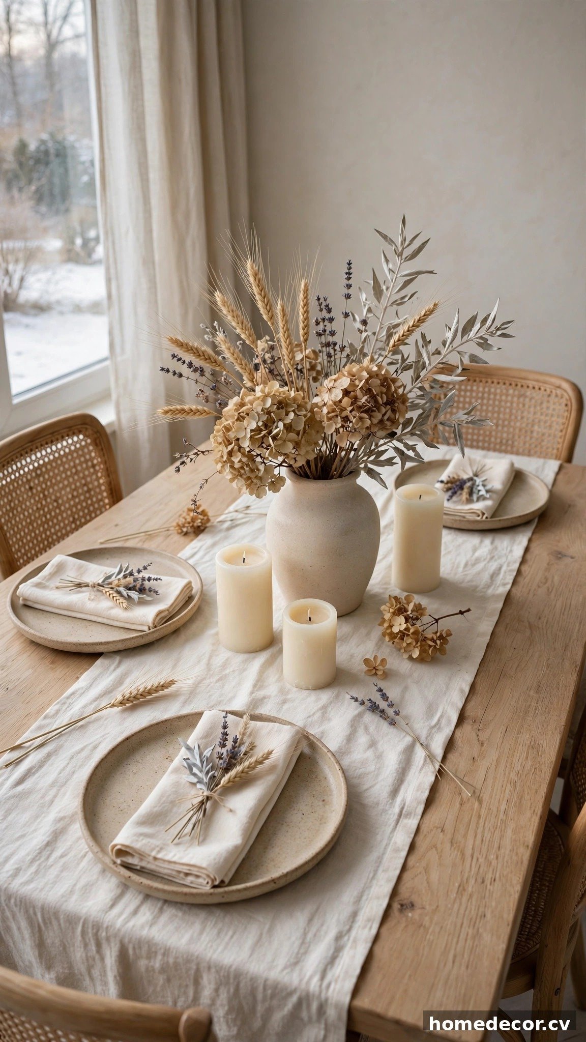 14 Winter Tablescape Ideas After Christmas - Idea 14