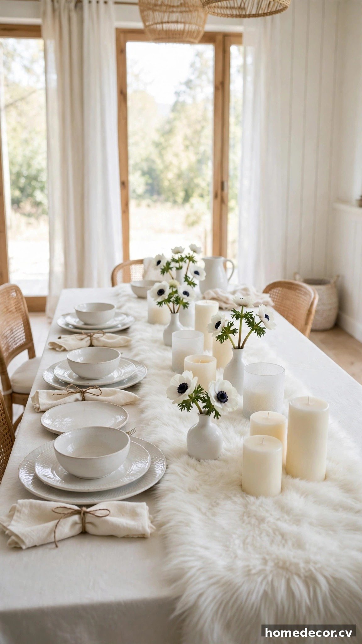 14 Winter Tablescape Ideas After Christmas - Idea 2