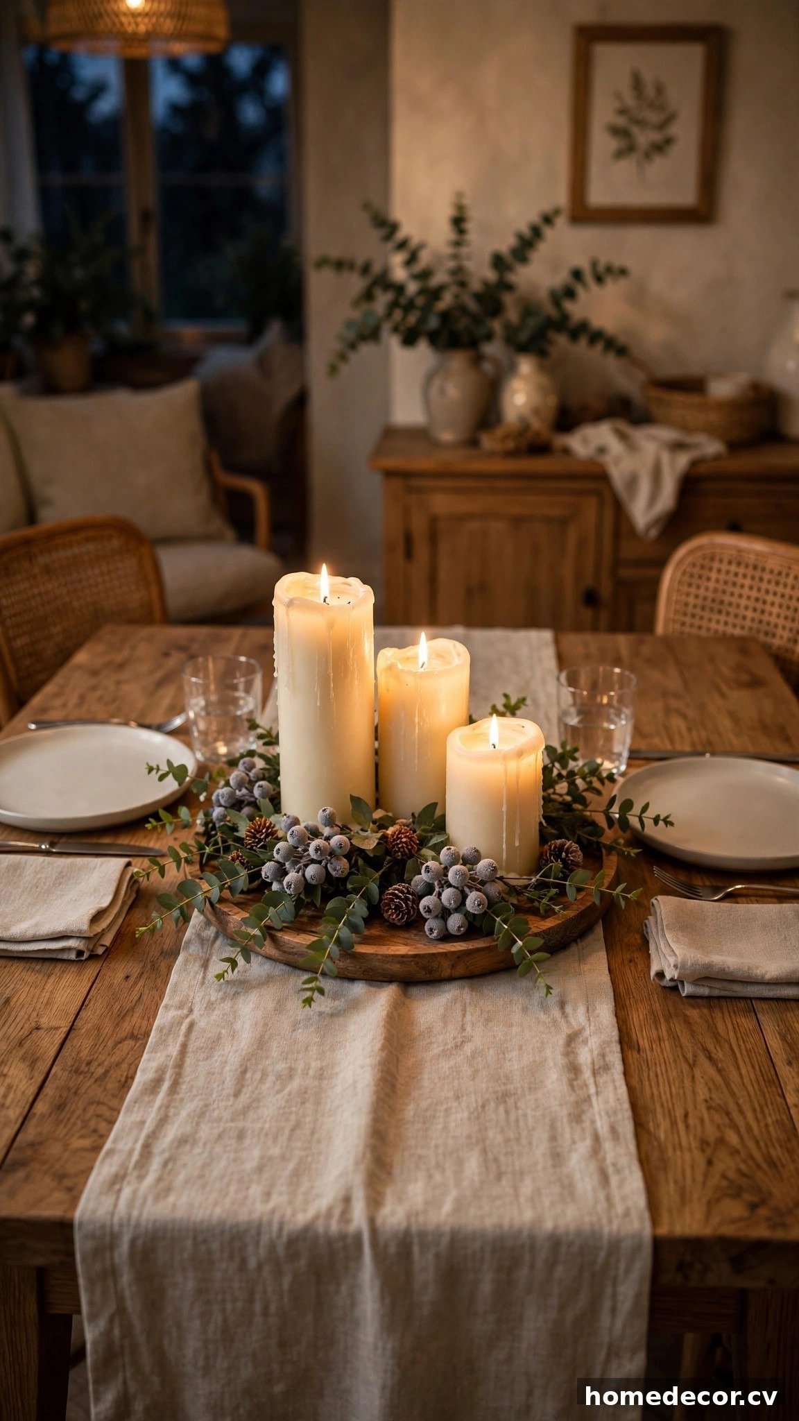 14 Winter Tablescape Ideas After Christmas - Idea 5