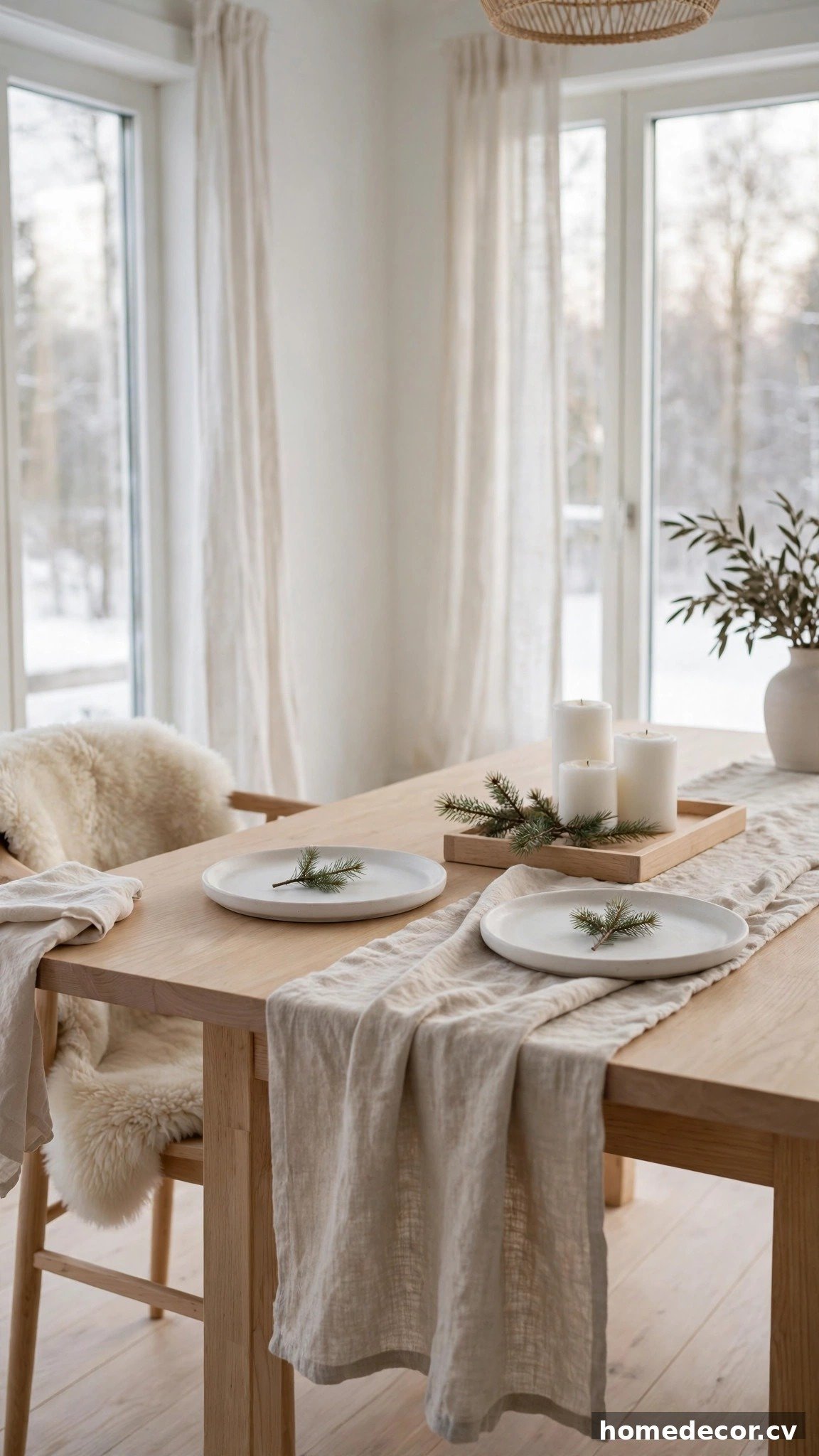 14 Winter Tablescape Ideas After Christmas - Idea 7