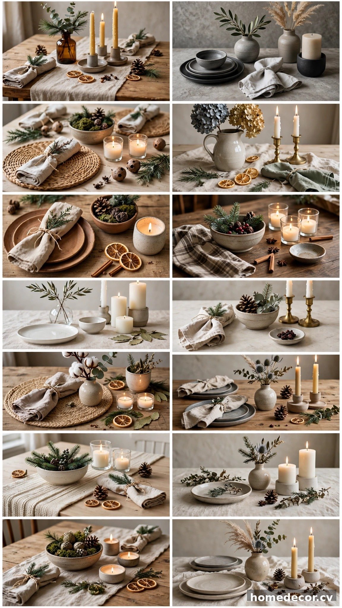 Pinterest pin: 14 Winter Tablescape Ideas After Christmas