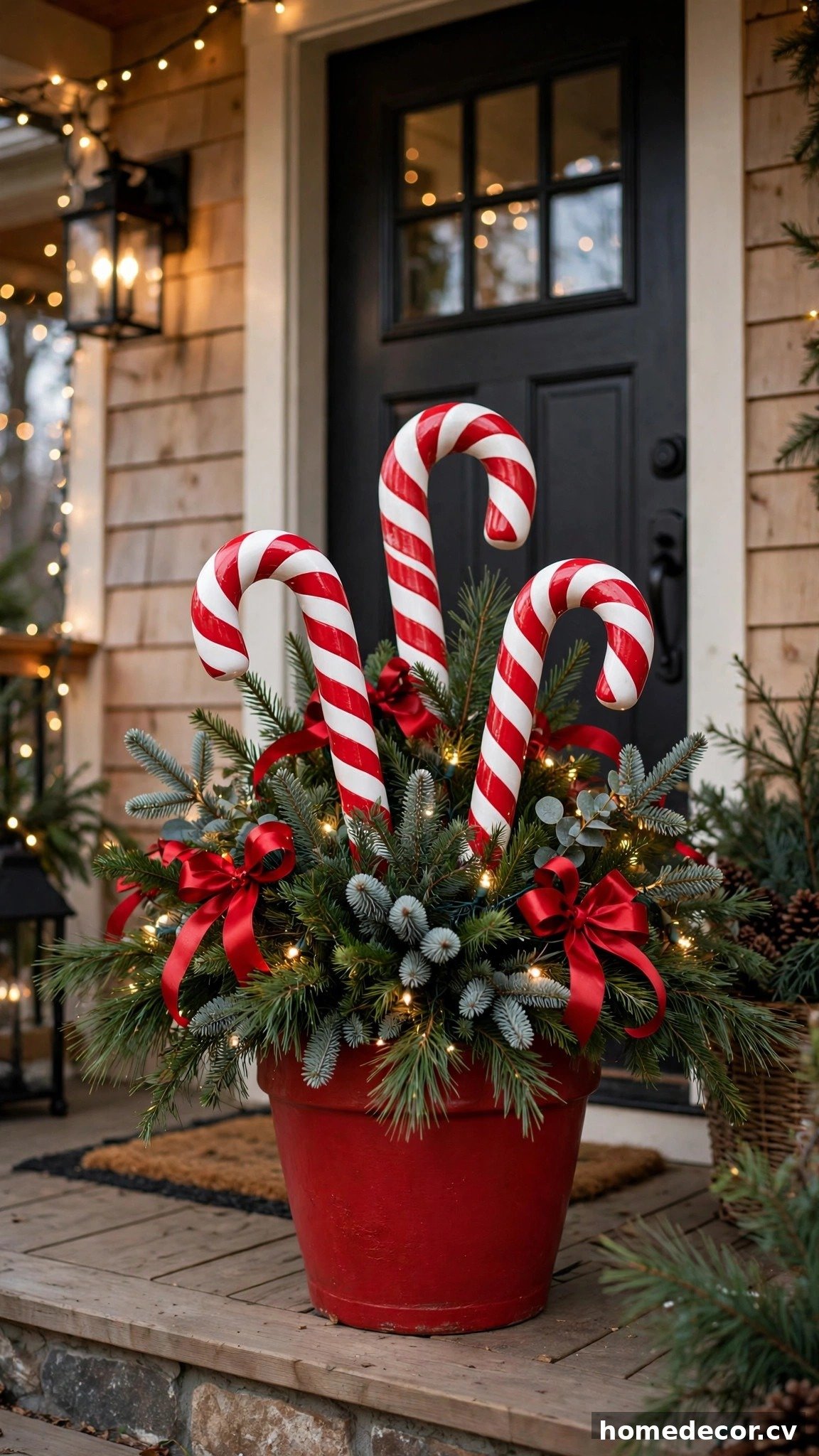13 Christmas Planter Ideas - Idea 7