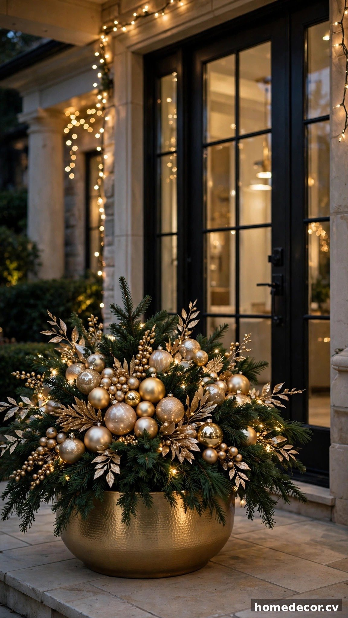 13 Christmas Planter Ideas - Idea 9
