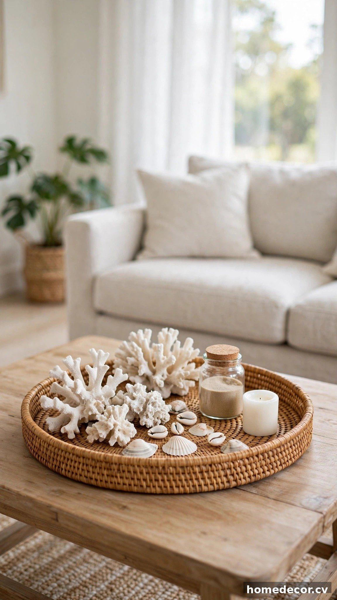 15 Summer Coffee Table Decor Ideas - Idea 1