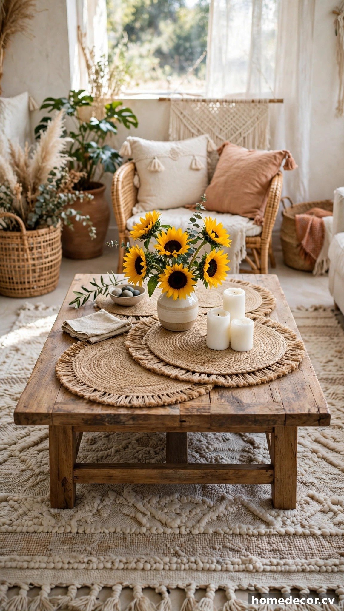 15 Summer Coffee Table Decor Ideas - Idea 10