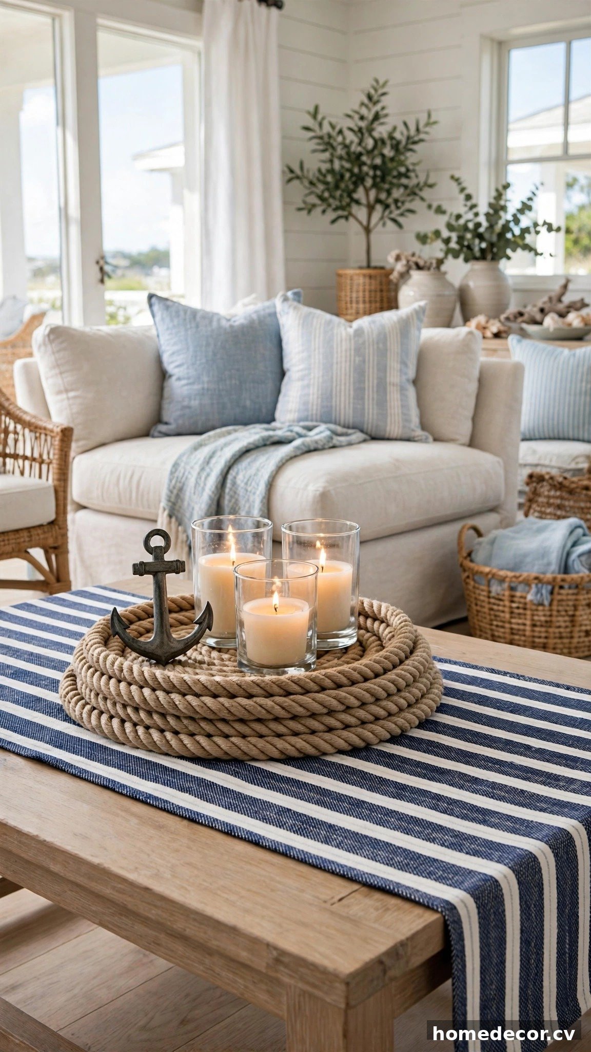 15 Summer Coffee Table Decor Ideas - Idea 12