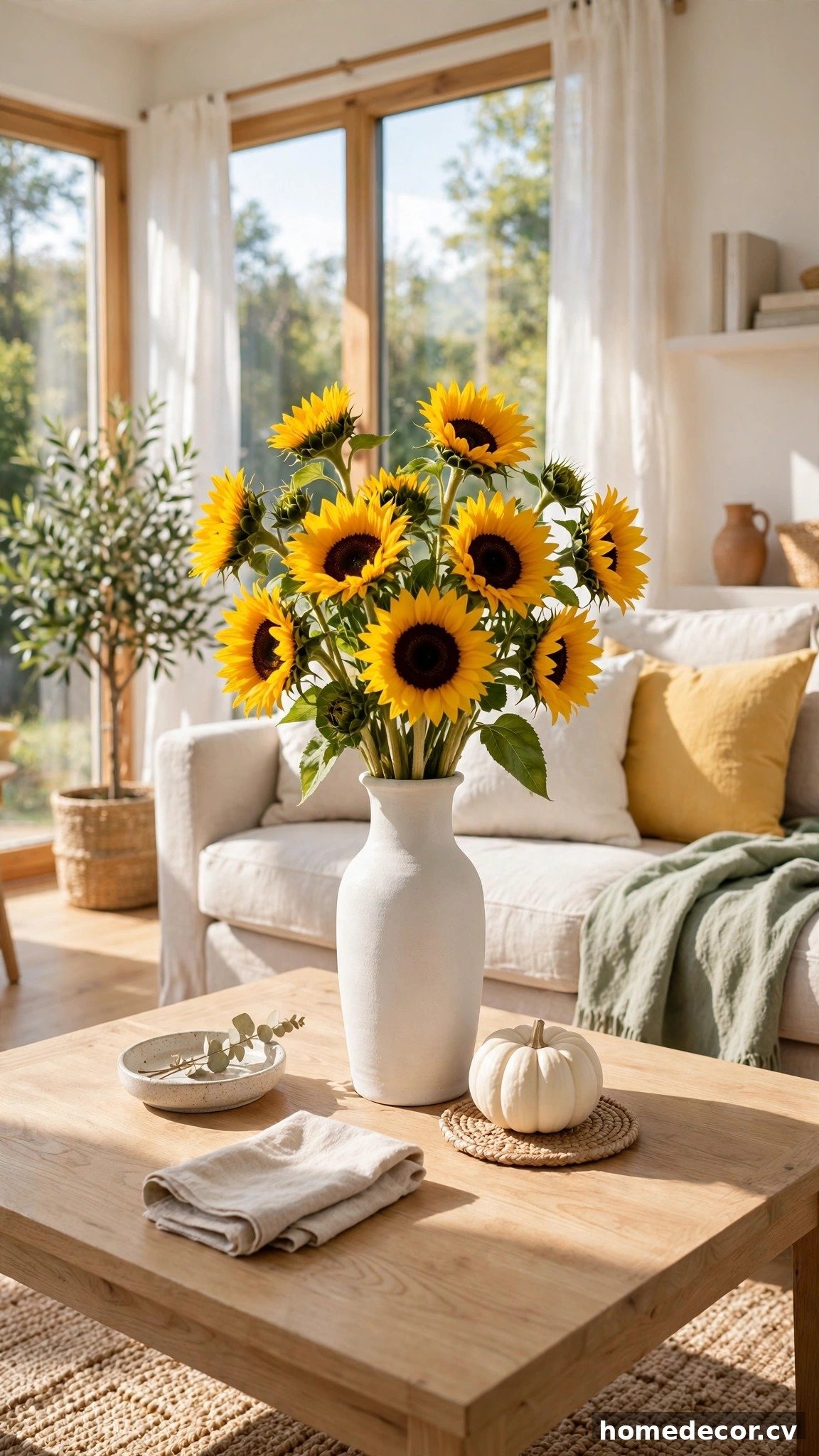 15 Summer Coffee Table Decor Ideas - Idea 13