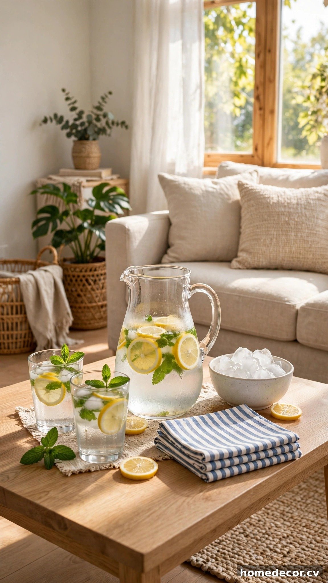 15 Summer Coffee Table Decor Ideas - Idea 9