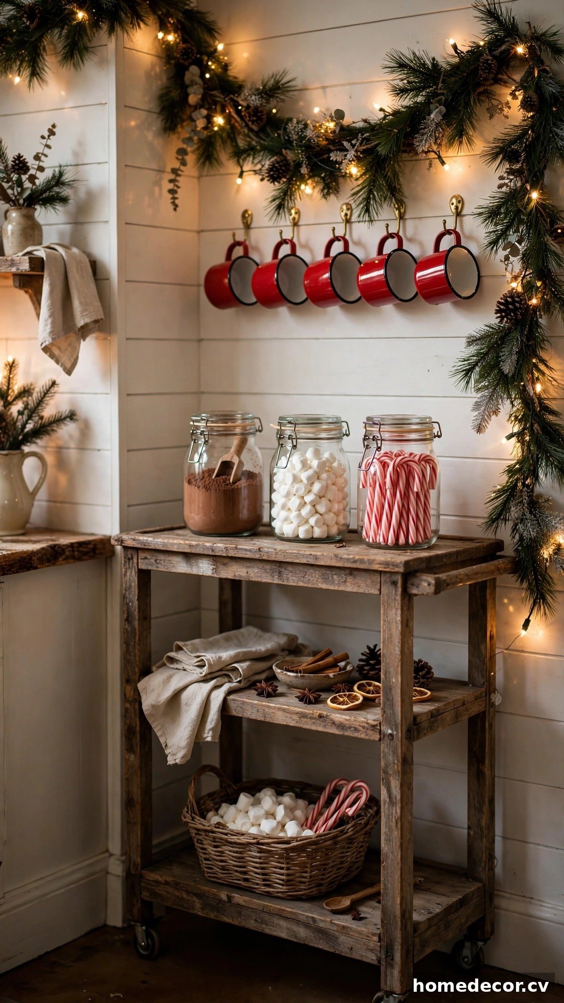 15 Christmas Farmhouse Decor Ideas - Idea 11