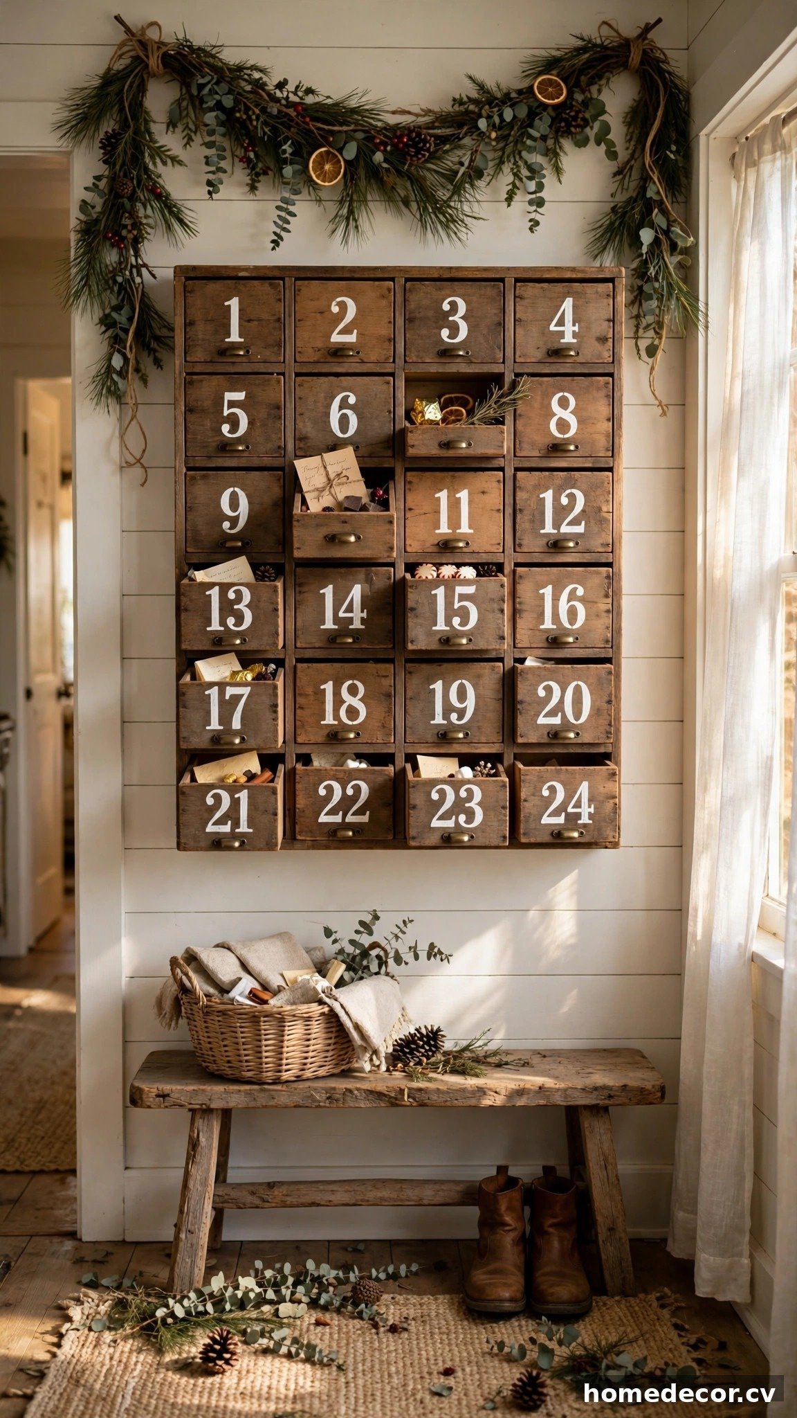 15 Christmas Farmhouse Decor Ideas - Idea 12