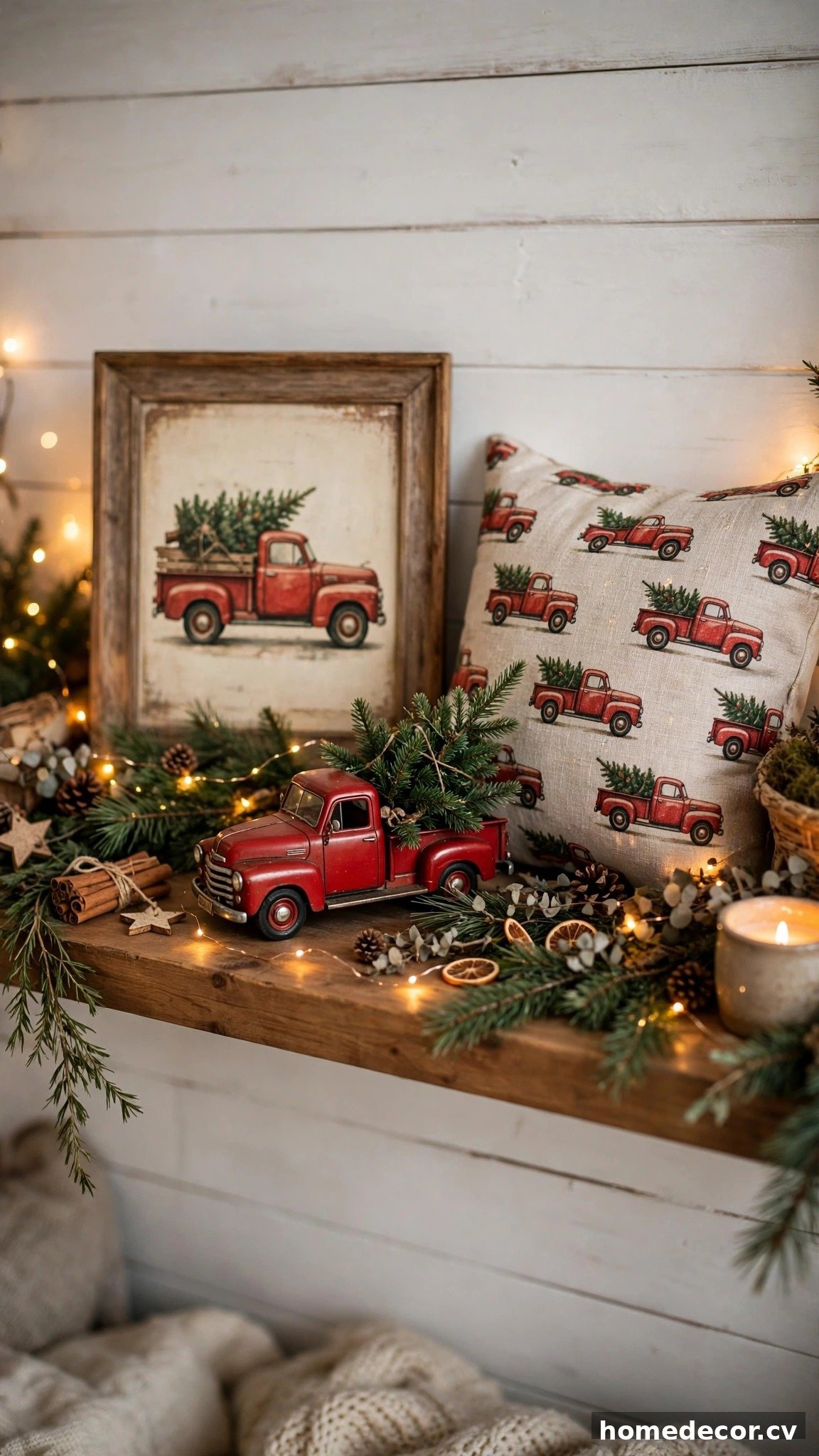 15 Christmas Farmhouse Decor Ideas - Idea 14