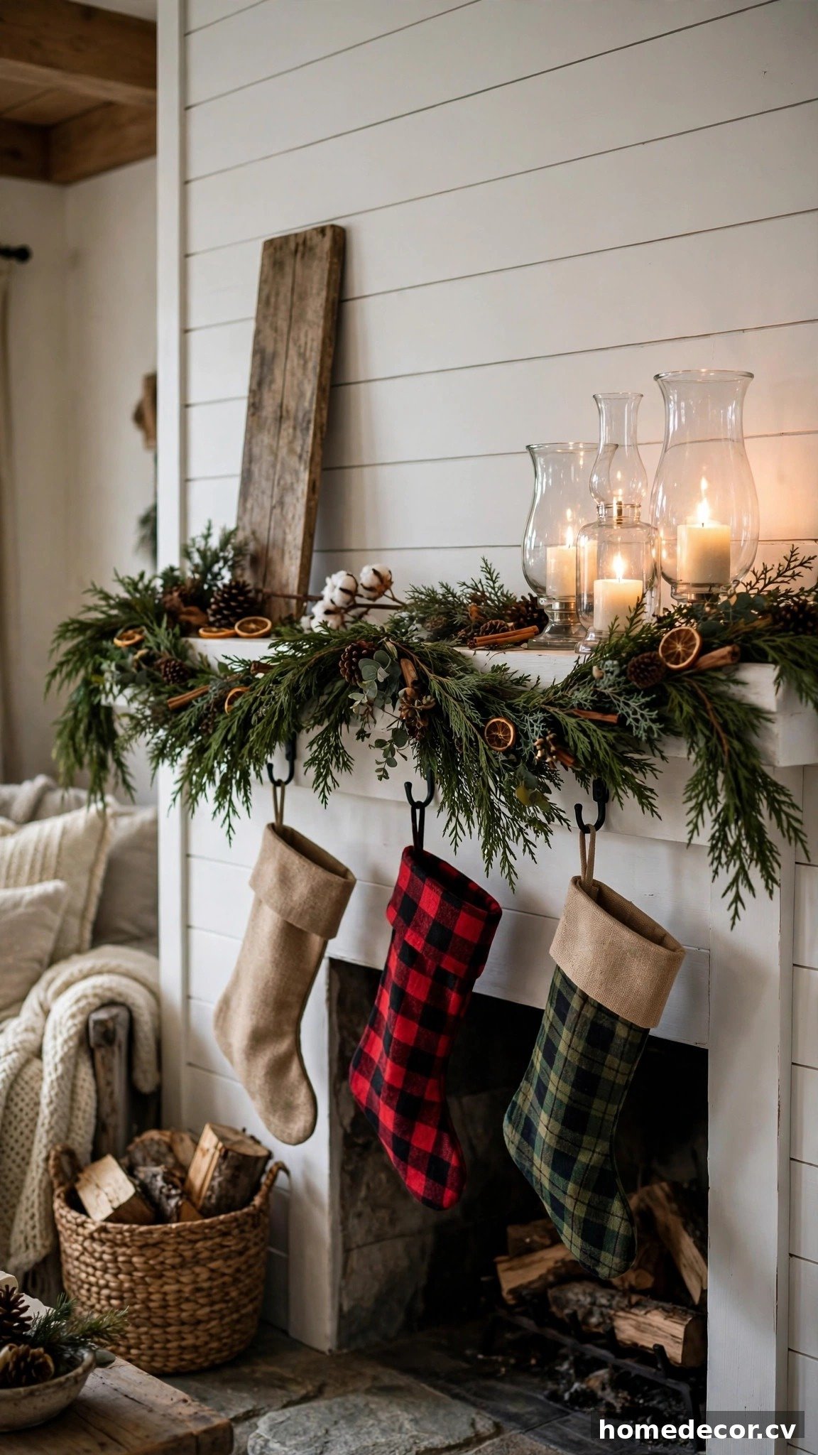 15 Christmas Farmhouse Decor Ideas - Idea 4