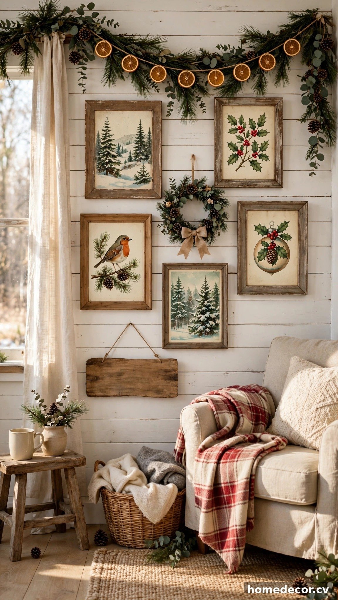 15 Christmas Farmhouse Decor Ideas - Idea 5