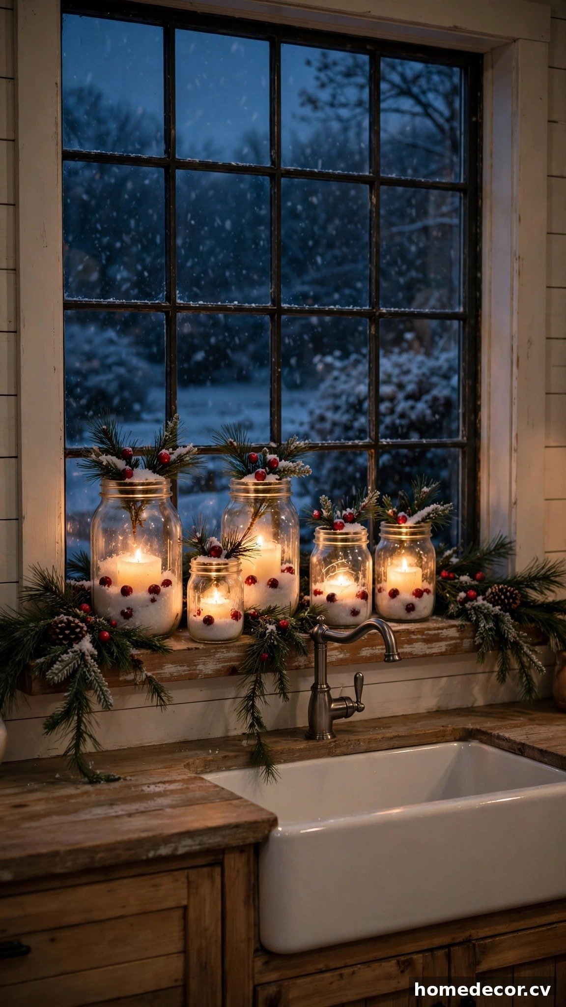 15 Christmas Farmhouse Decor Ideas - Idea 6