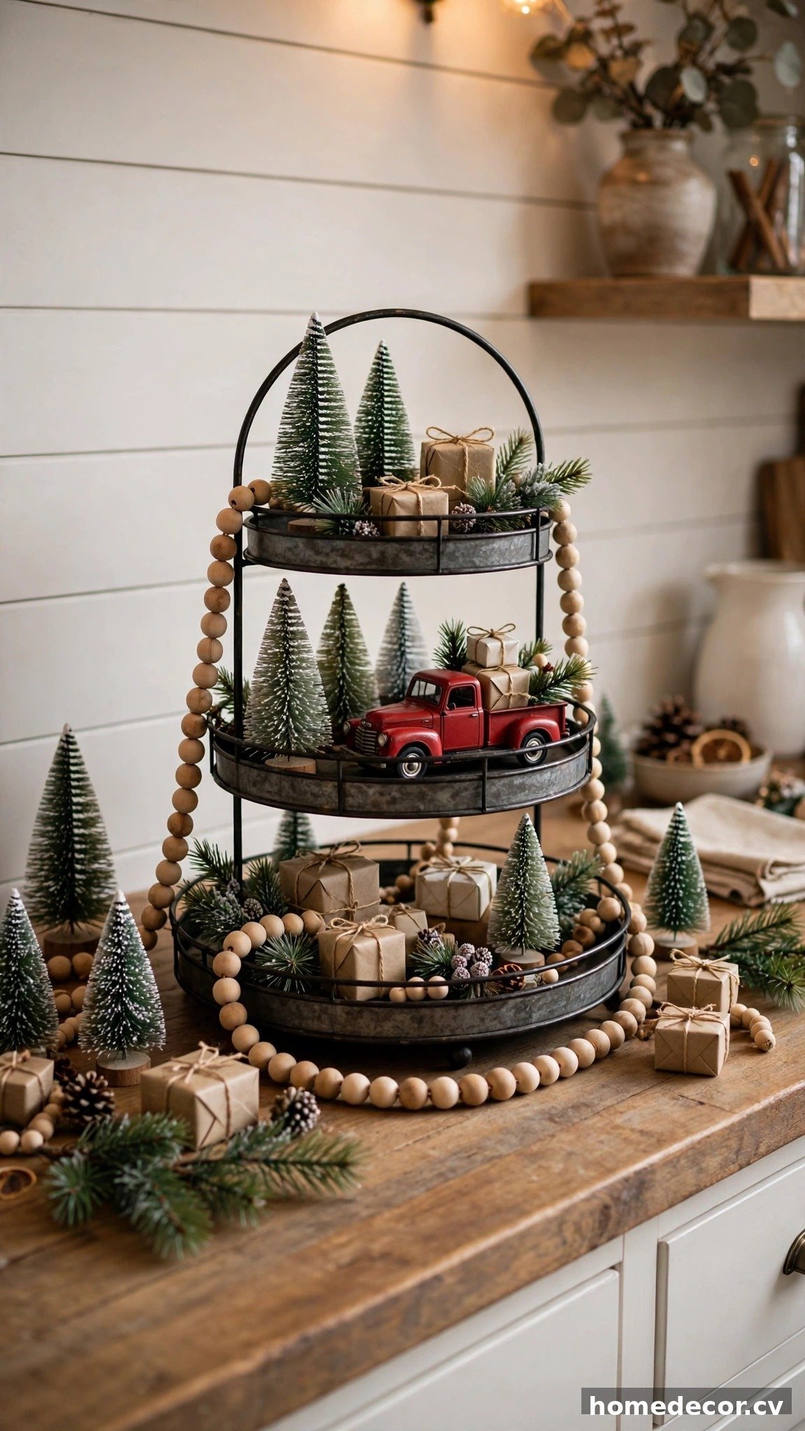 15 Christmas Farmhouse Decor Ideas - Idea 8