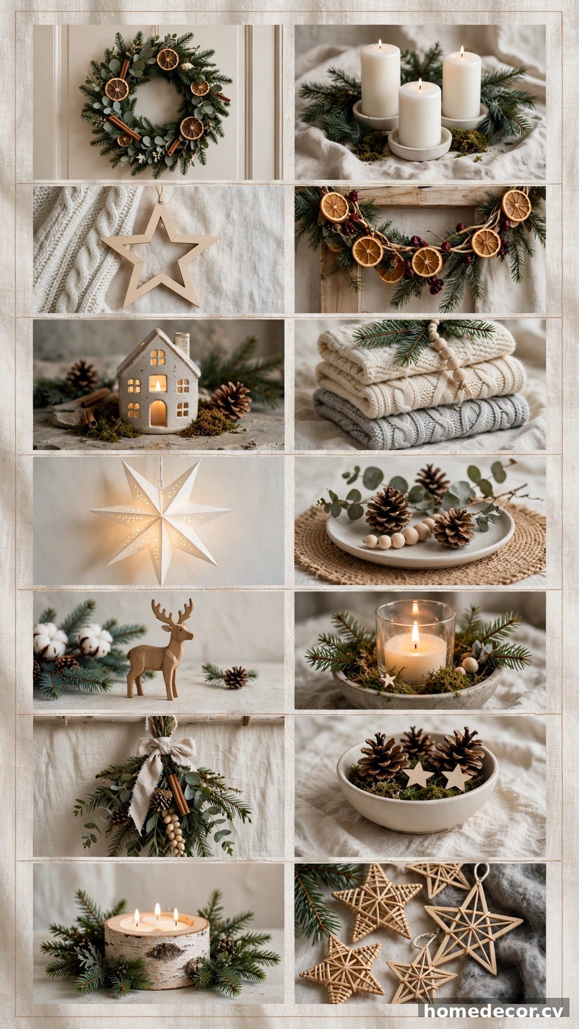 Pinterest pin: 14 Scandinavian Christmas Decor Ideas