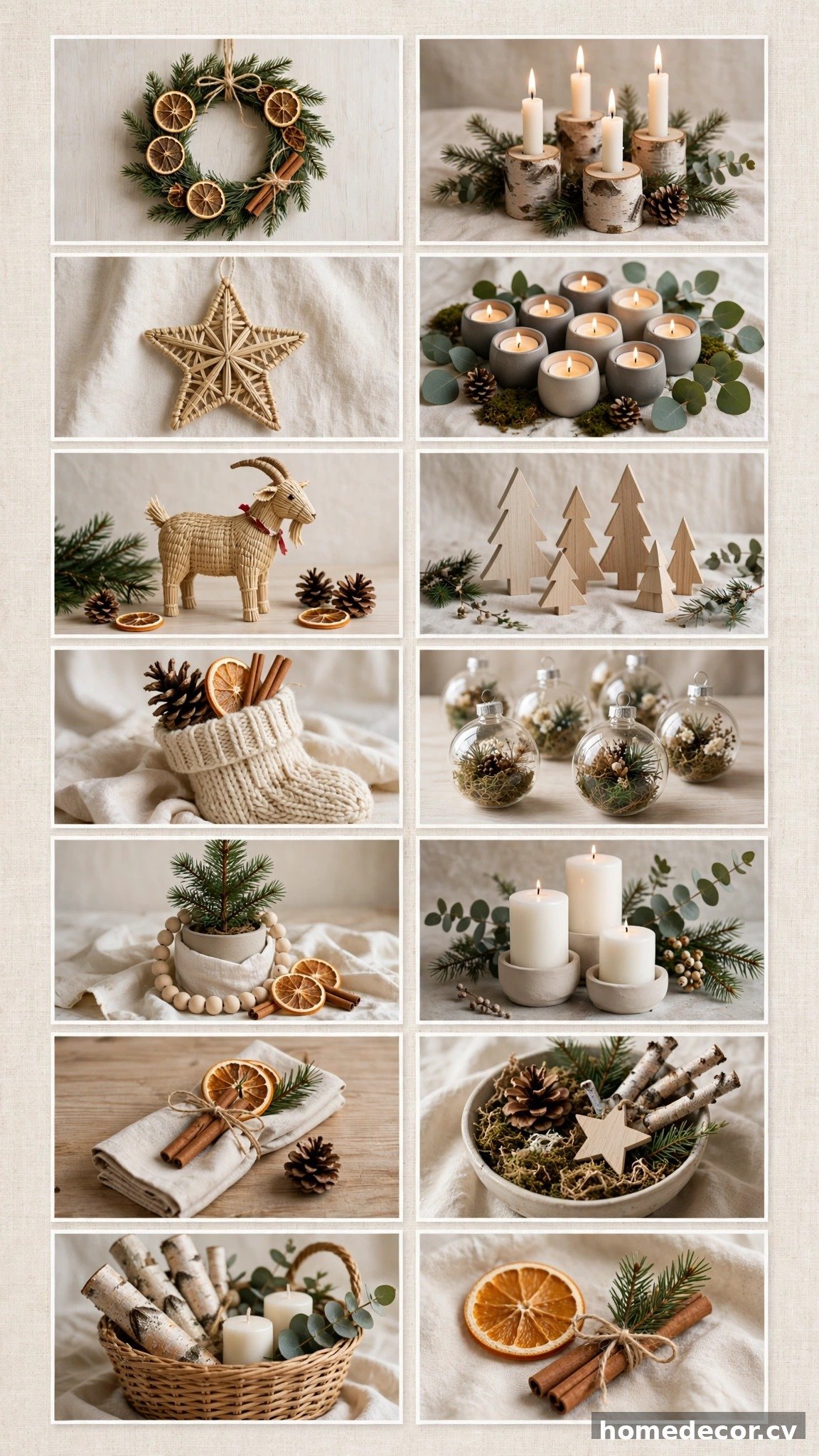 Pinterest pin: 14 Scandinavian Christmas Decor Ideas