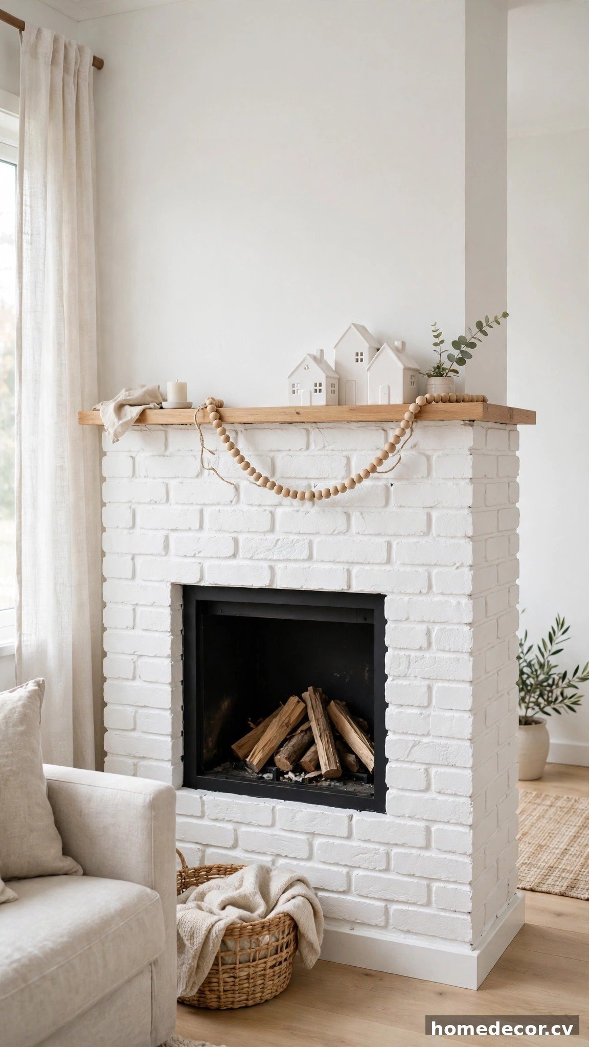 15 Christmas Fireplace Decor Ideas - Idea 6