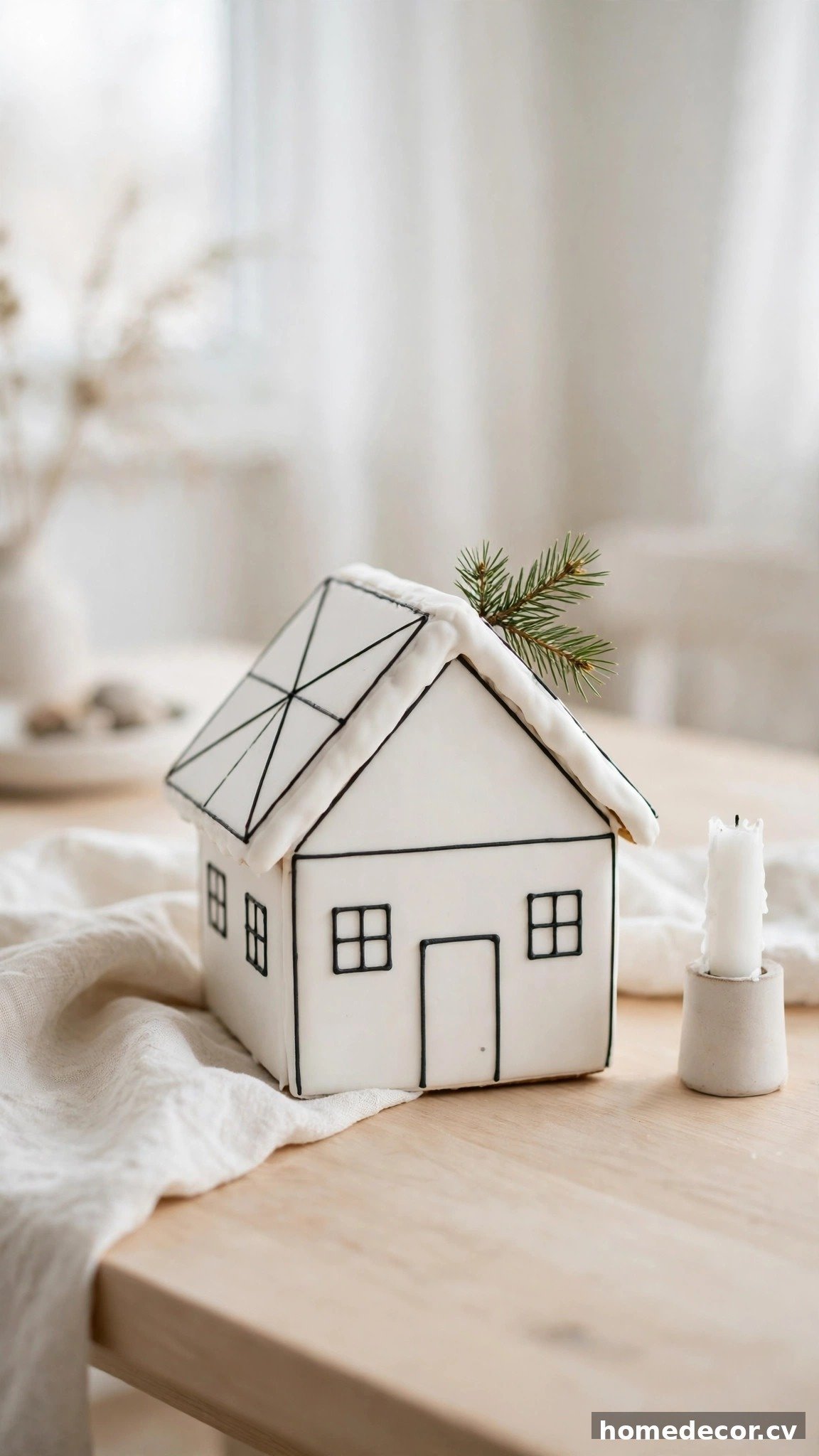 15 Christmas Gingerbread House Ideas - Idea 12