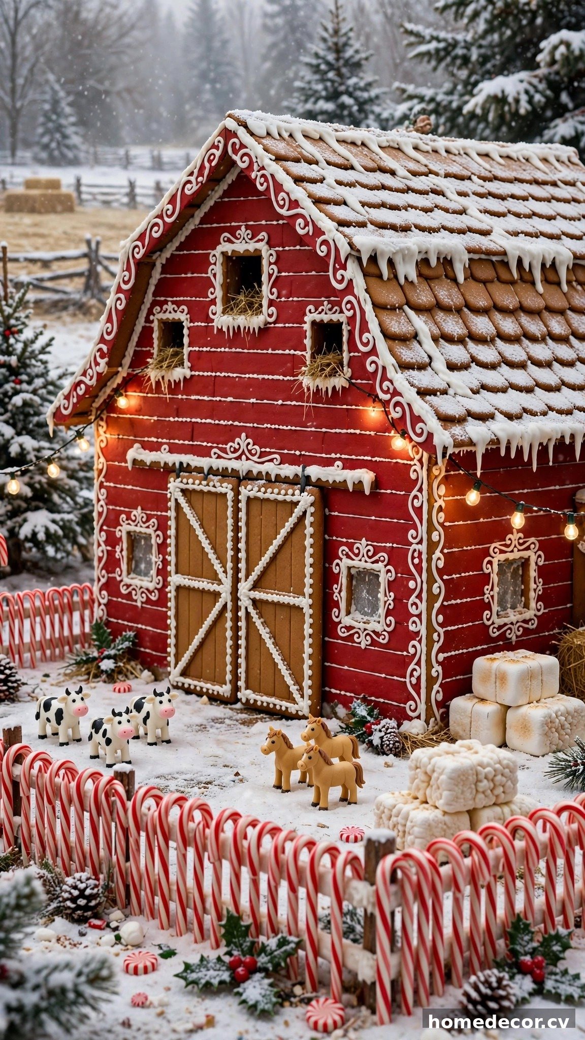 15 Christmas Gingerbread House Ideas - Idea 15