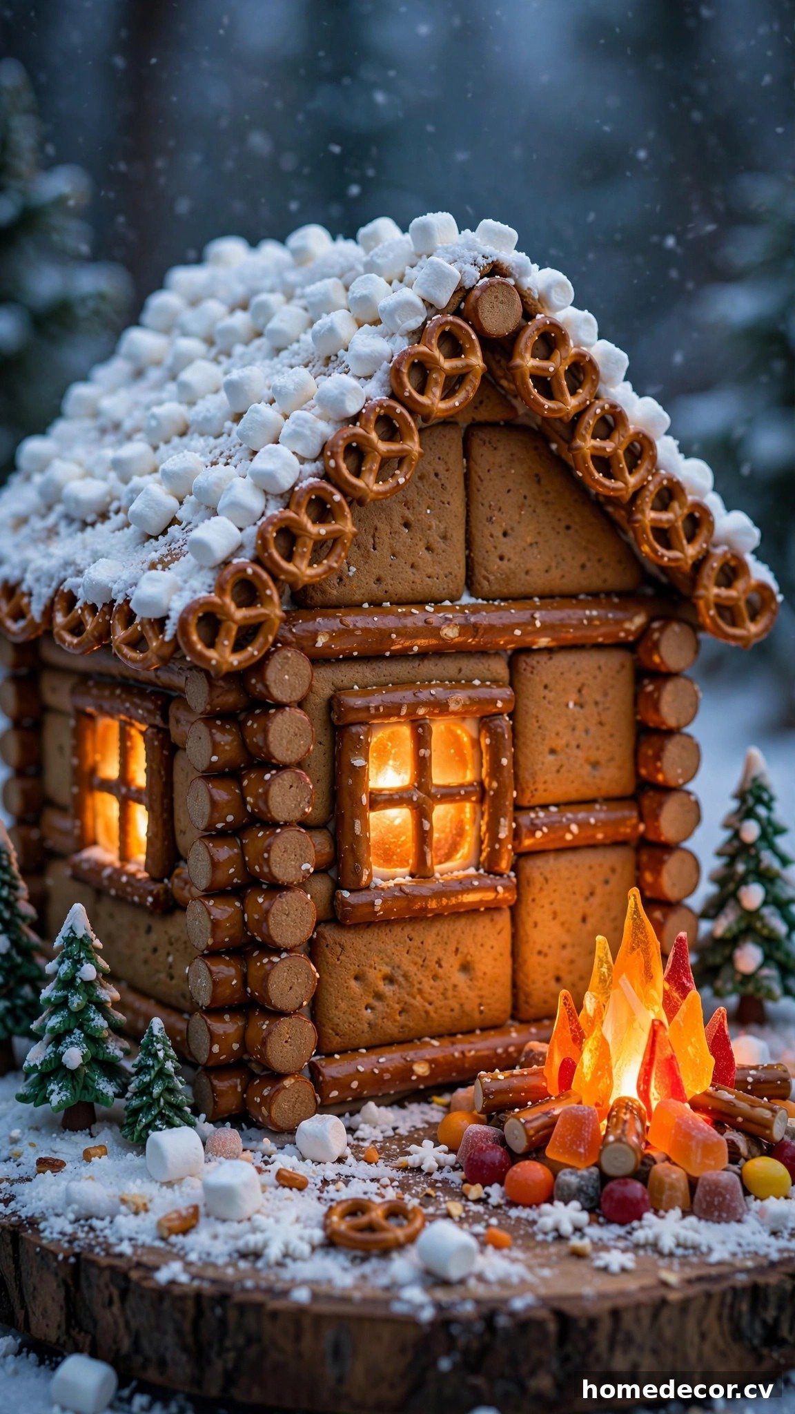 15 Christmas Gingerbread House Ideas - Idea 2