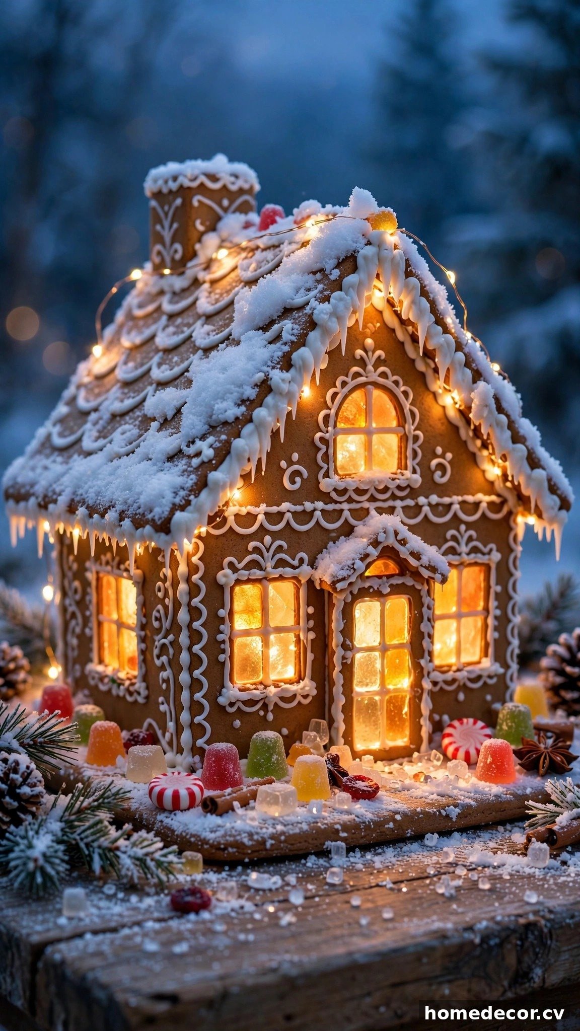 15 Christmas Gingerbread House Ideas - Idea 6