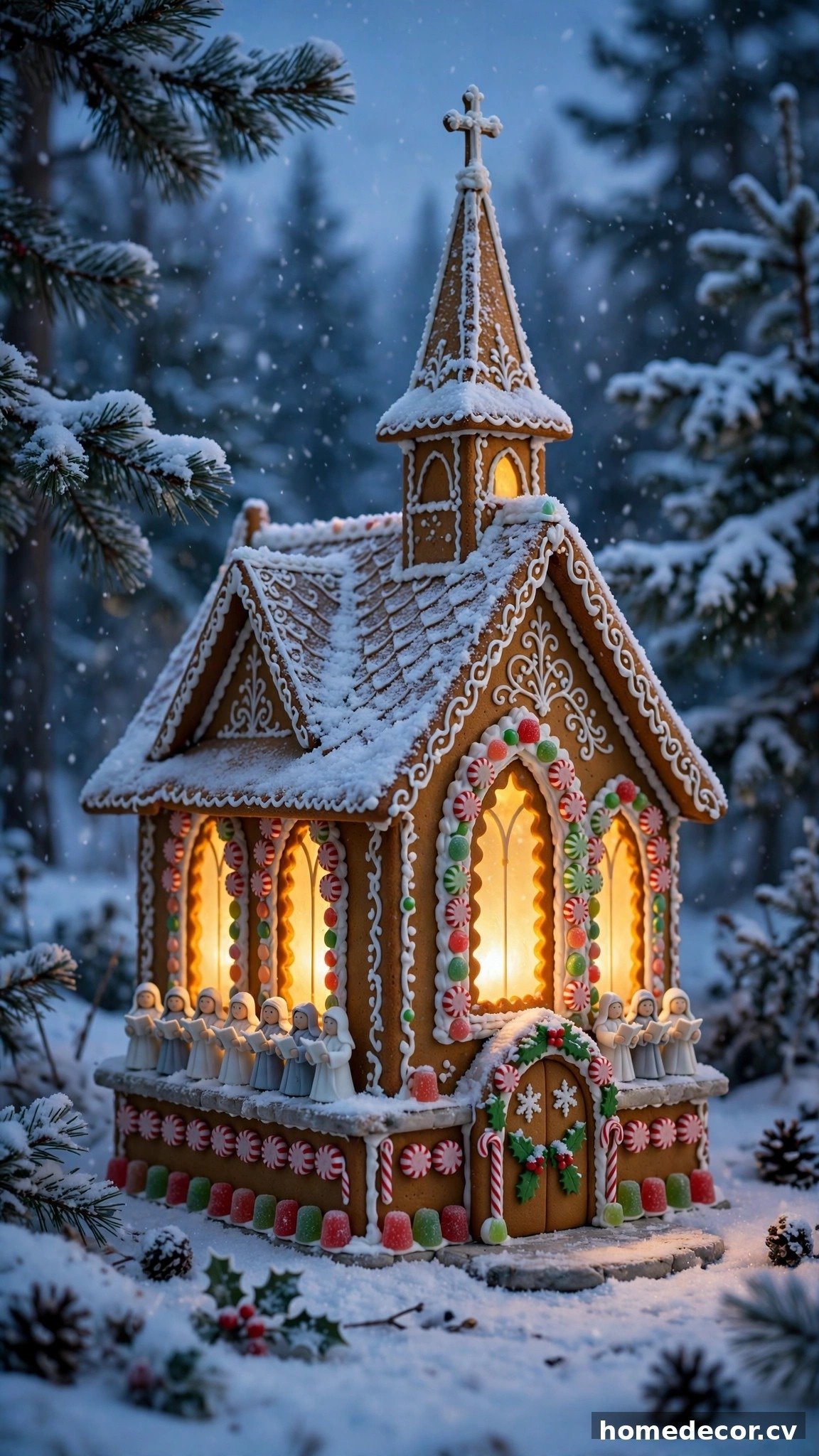 15 Christmas Gingerbread House Ideas - Idea 7