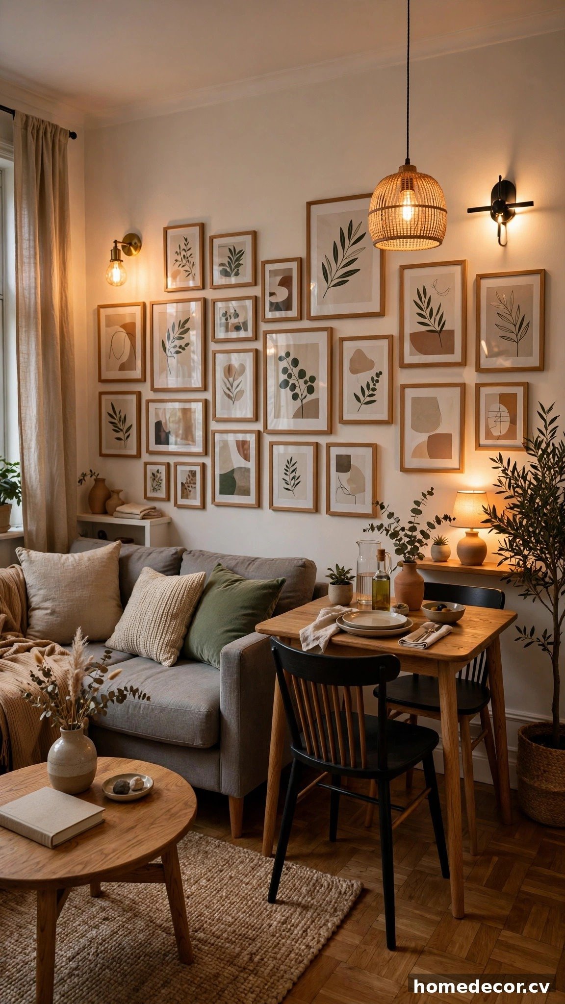 15 Small Living Room Dining Room Combo Ideas - Idea 10