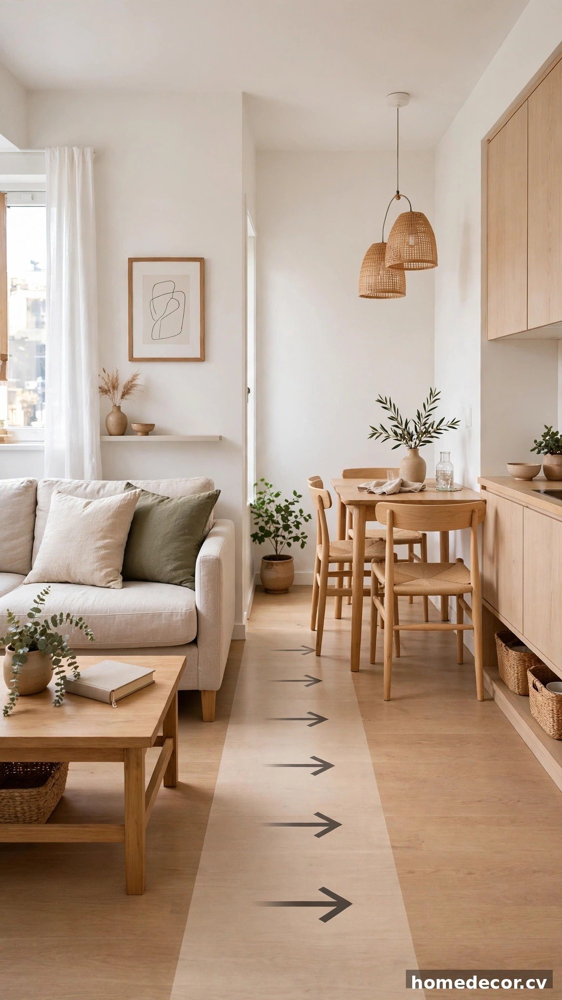 15 Small Living Room Dining Room Combo Ideas - Idea 14