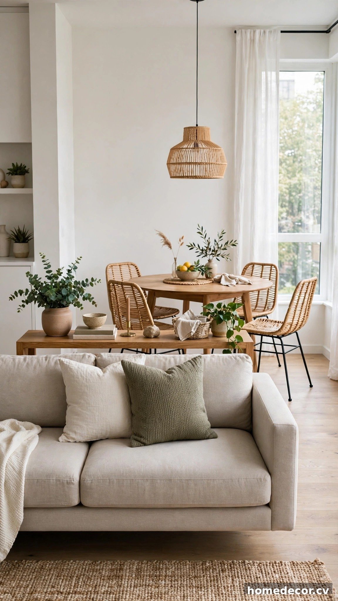15 Small Living Room Dining Room Combo Ideas - Idea 2