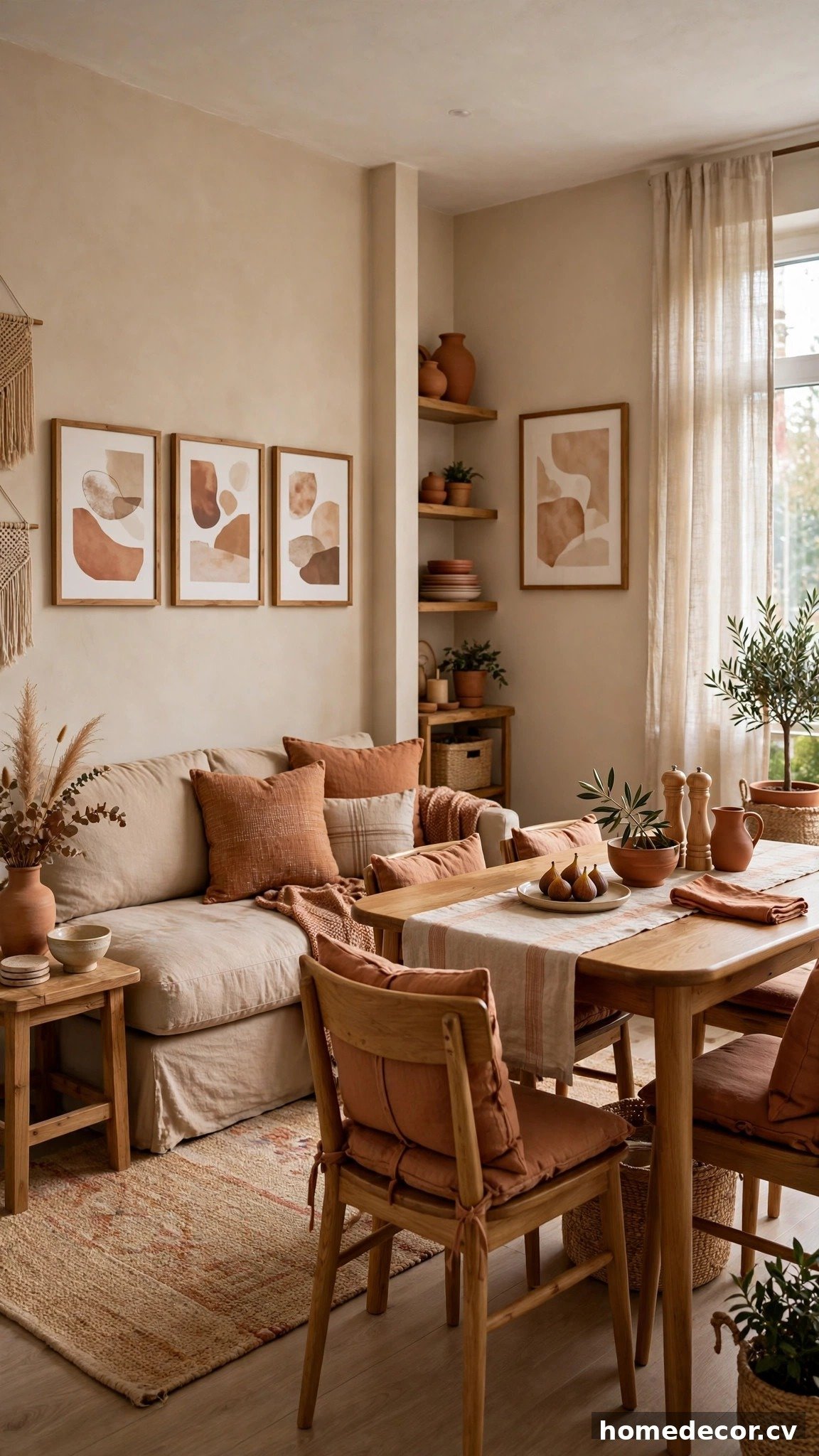 15 Small Living Room Dining Room Combo Ideas - Idea 8