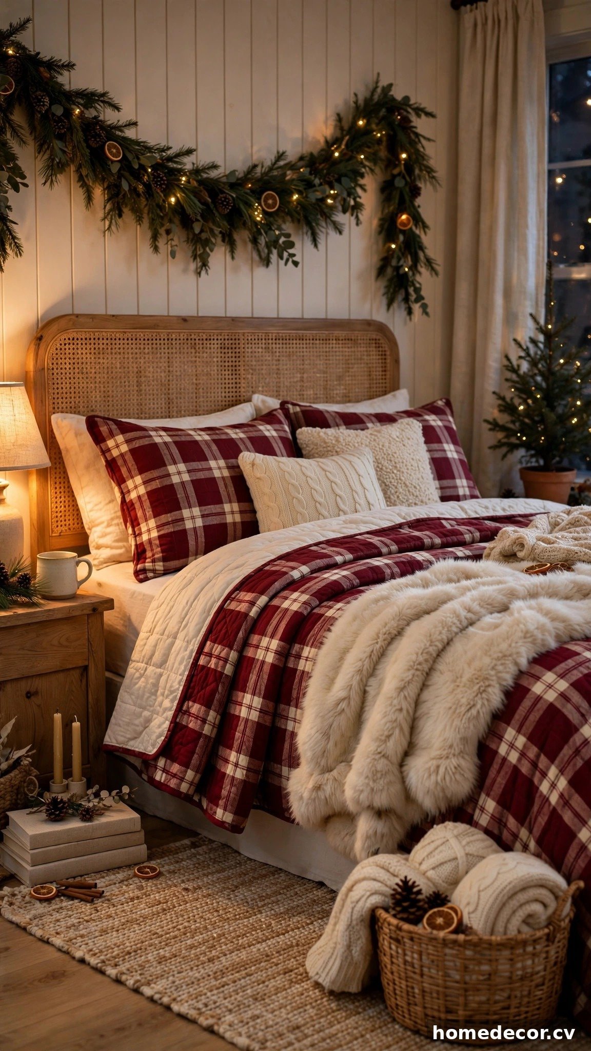15 Christmas Bedroom Ideas - Idea 1
