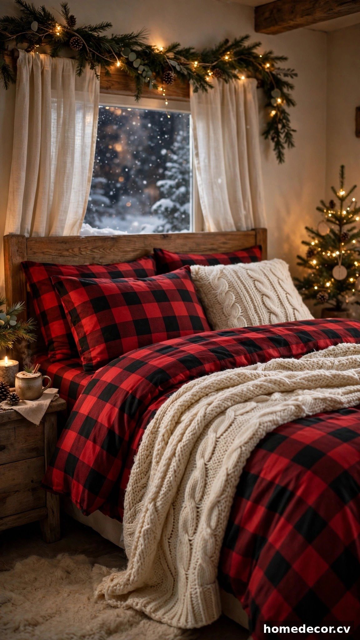 15 Christmas Bedroom Ideas - Idea 10