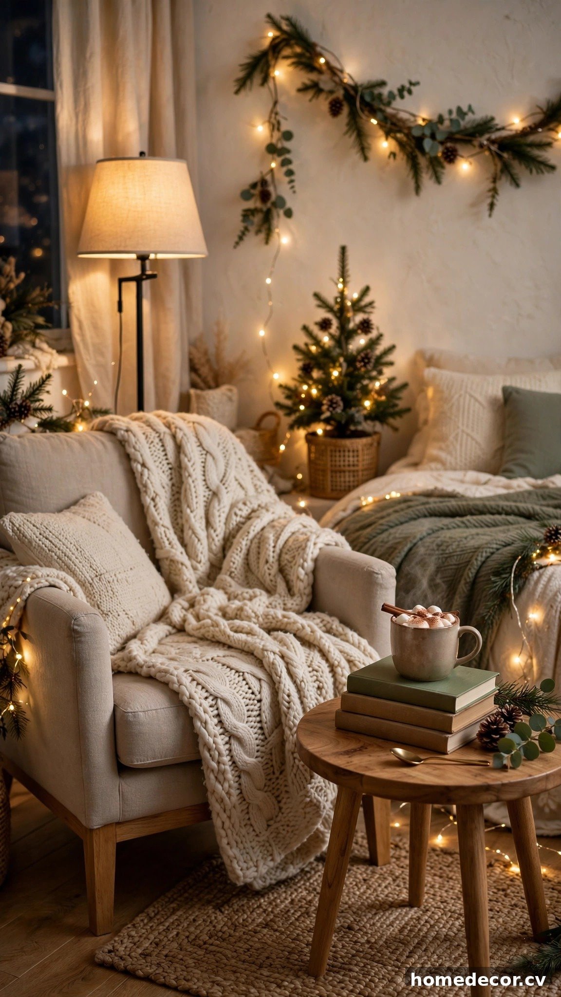 15 Christmas Bedroom Ideas - Idea 12