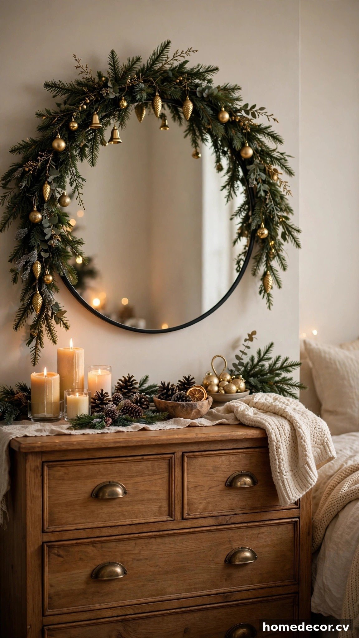 15 Christmas Bedroom Ideas - Idea 13