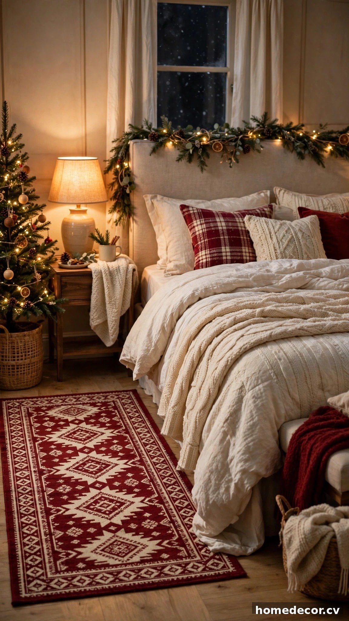 15 Christmas Bedroom Ideas - Idea 15