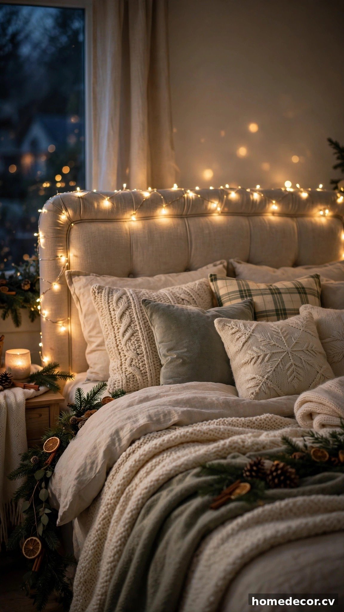 15 Christmas Bedroom Ideas - Idea 2
