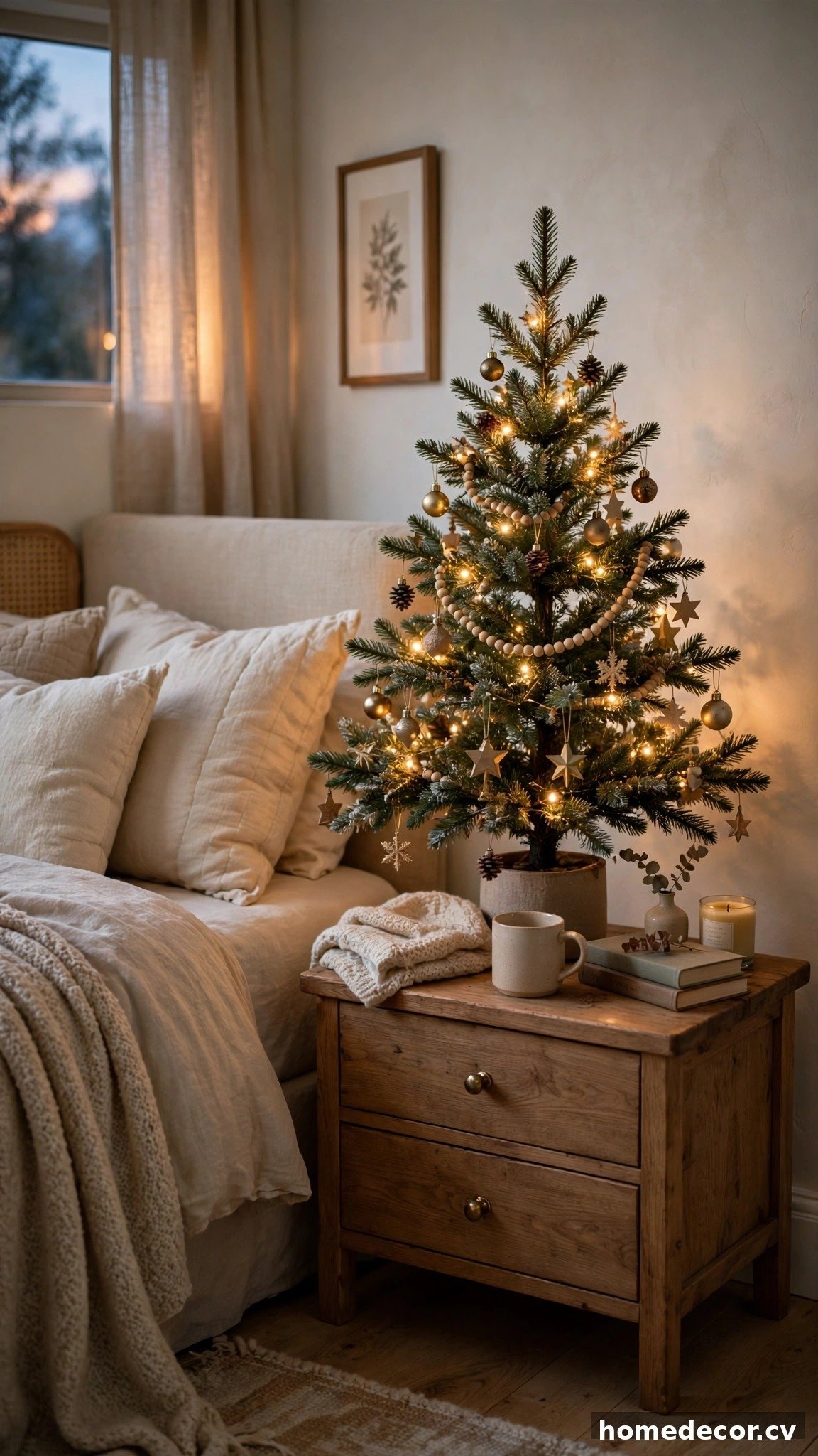 15 Christmas Bedroom Ideas - Idea 3