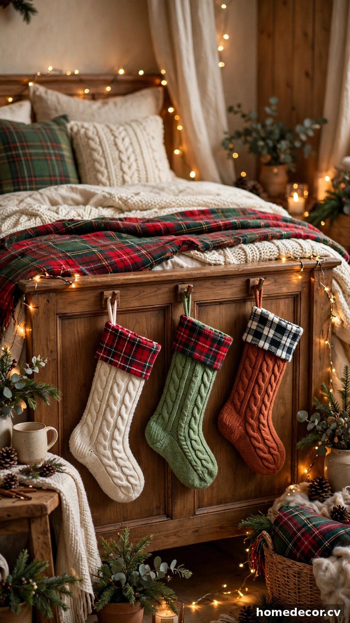 15 Christmas Bedroom Ideas - Idea 6